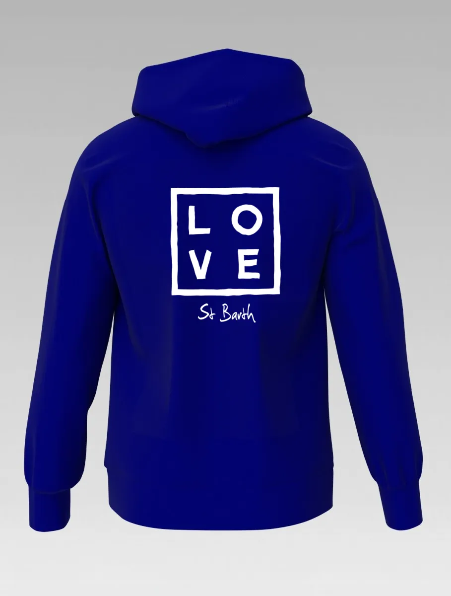 Chic simplicity & Saint-Barth spirit – The LOVE  hoodie, unisex & timeless.