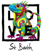 St. Barth Black Iguana